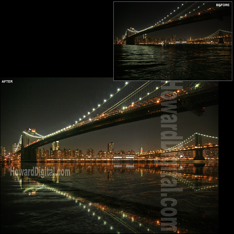 Photo Retouches - Brooklyn Bridge