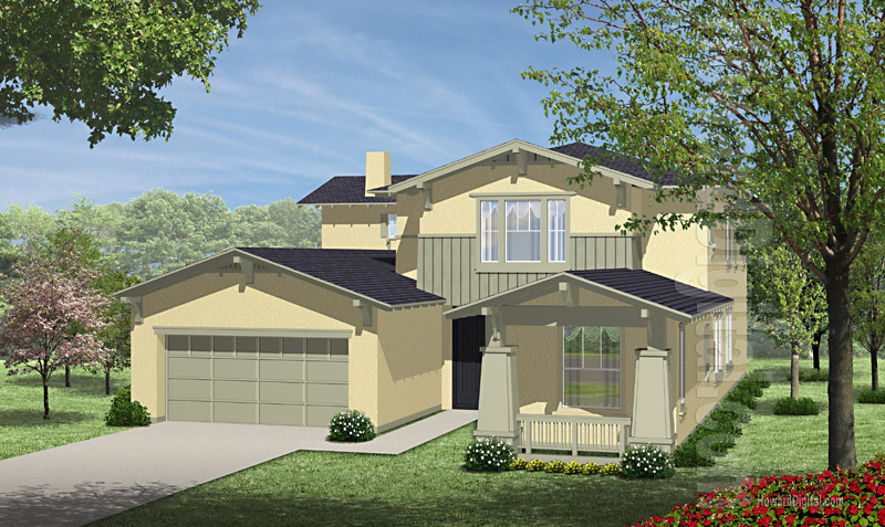 House Illustrations - Home Renderings - Jonesboro AR