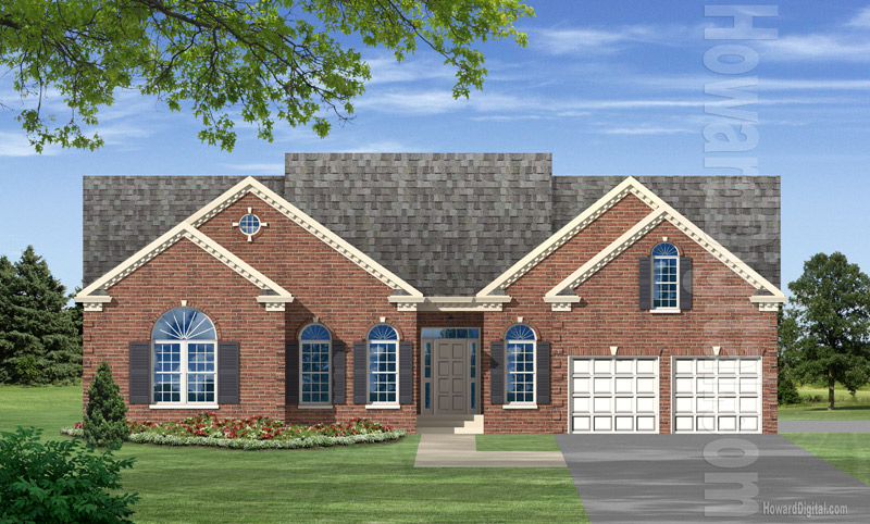 House Illustrations - Home Renderings - Jacksonville FL