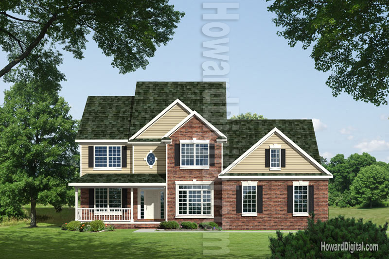 Home Rendering Biltmore home series