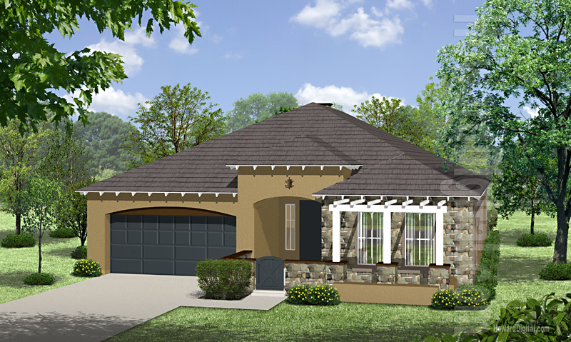 House Illustrations - Home Renderings - Milford CT