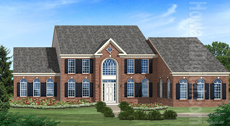 House Illustrations - Home Renderings - Hockessin DE