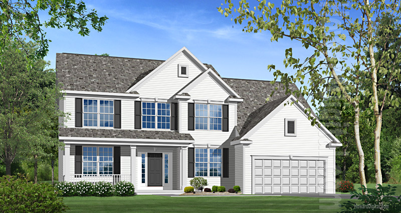 House Illustrations - Home Renderings - Atlanta GA