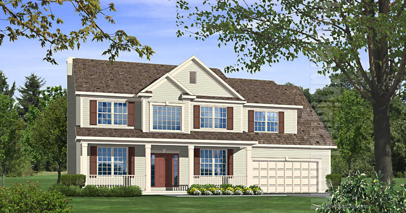 House Illustrations - Home Renderings - Smyrna GA