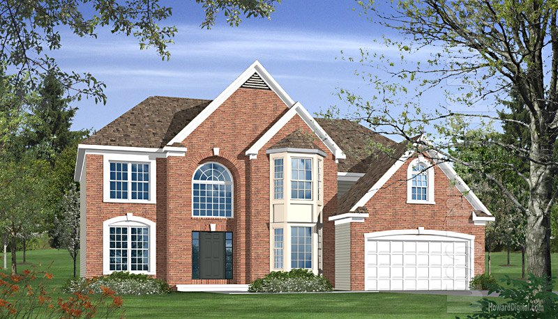 House Illustrations - Home Renderings - Warner Robins GA