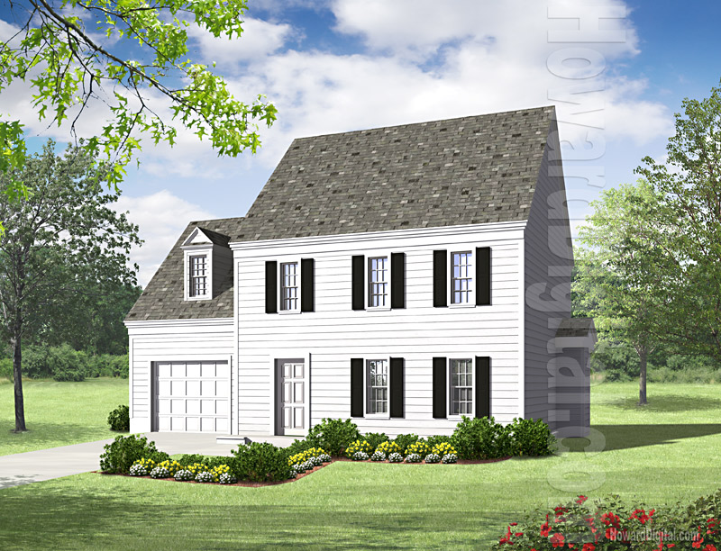 House Illustrations - Home Renderings - Brookline MA