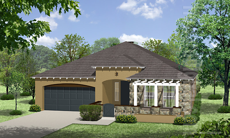 House Illustrations - Home Renderings - Goldsboro NC