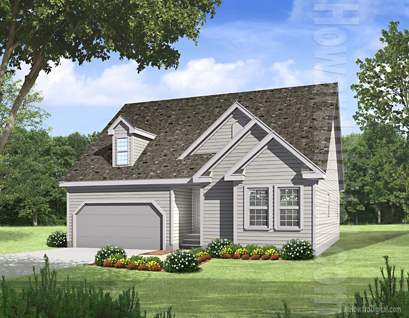 House Illustrations - Home Renderings - Winston Salem NC