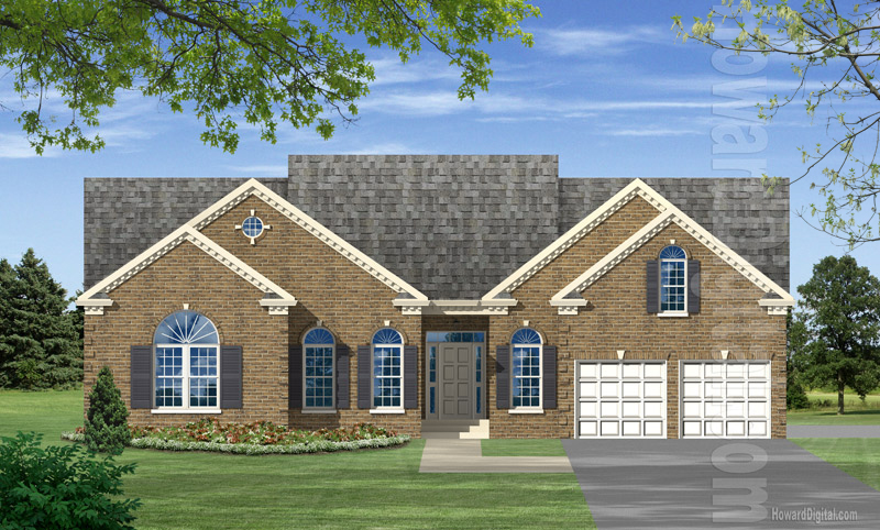 House Illustrations - Home Renderings - Aiken SC