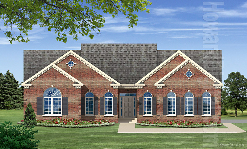House Illustrations - Home Renderings - Columbia SC