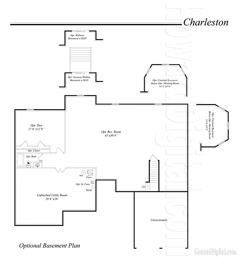 House Illustrations - Home Renderings - Florence SC