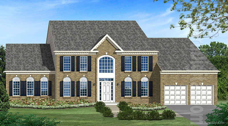 House Illustrations - Home Renderings - Myrtle Beach SC