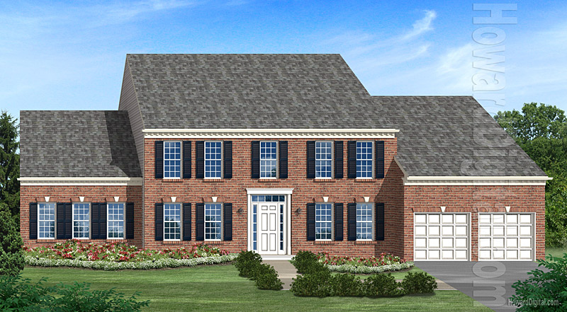 House Illustrations - Home Renderings - Spartanburg SC