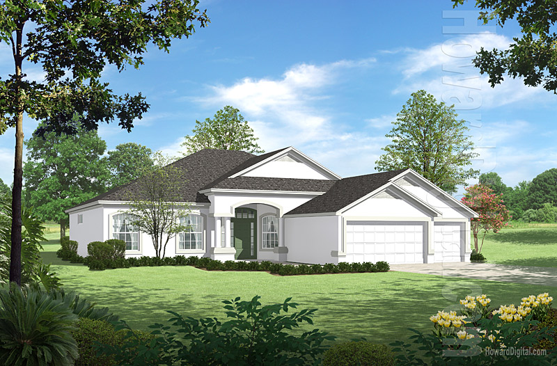 House Illustrations - Home Renderings - Dallas TX
