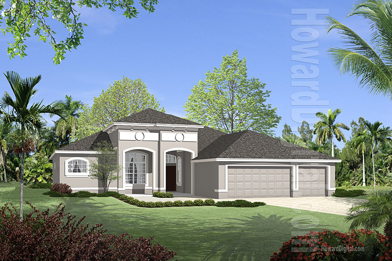 House Illustrations - Home Renderings - San Antonio TX