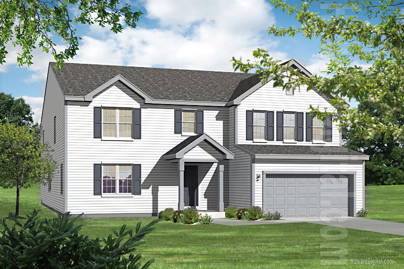 House Illustrations - Home Renderings - Suffolk VA