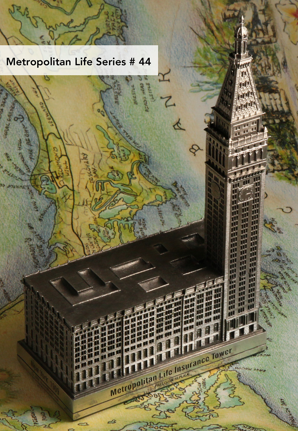 Met Life Metropolitan Life Insurance Tower - Miniature building ...