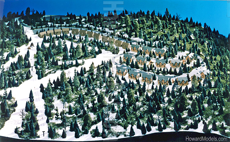 Landscape Models Snowshoe Ski Resort Landscape Model Howard Models