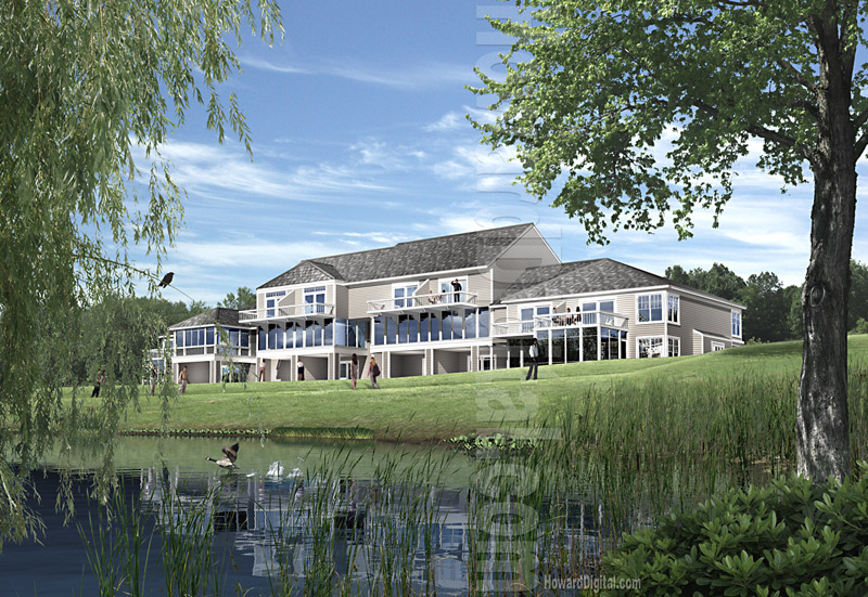 Architectural Rendering - Bayville Shores Resort -  Selbyville, Delaware DE