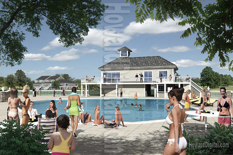 3D Rendering - Bayville Shores Condominiums - Selbyville, Delaware DE -  company