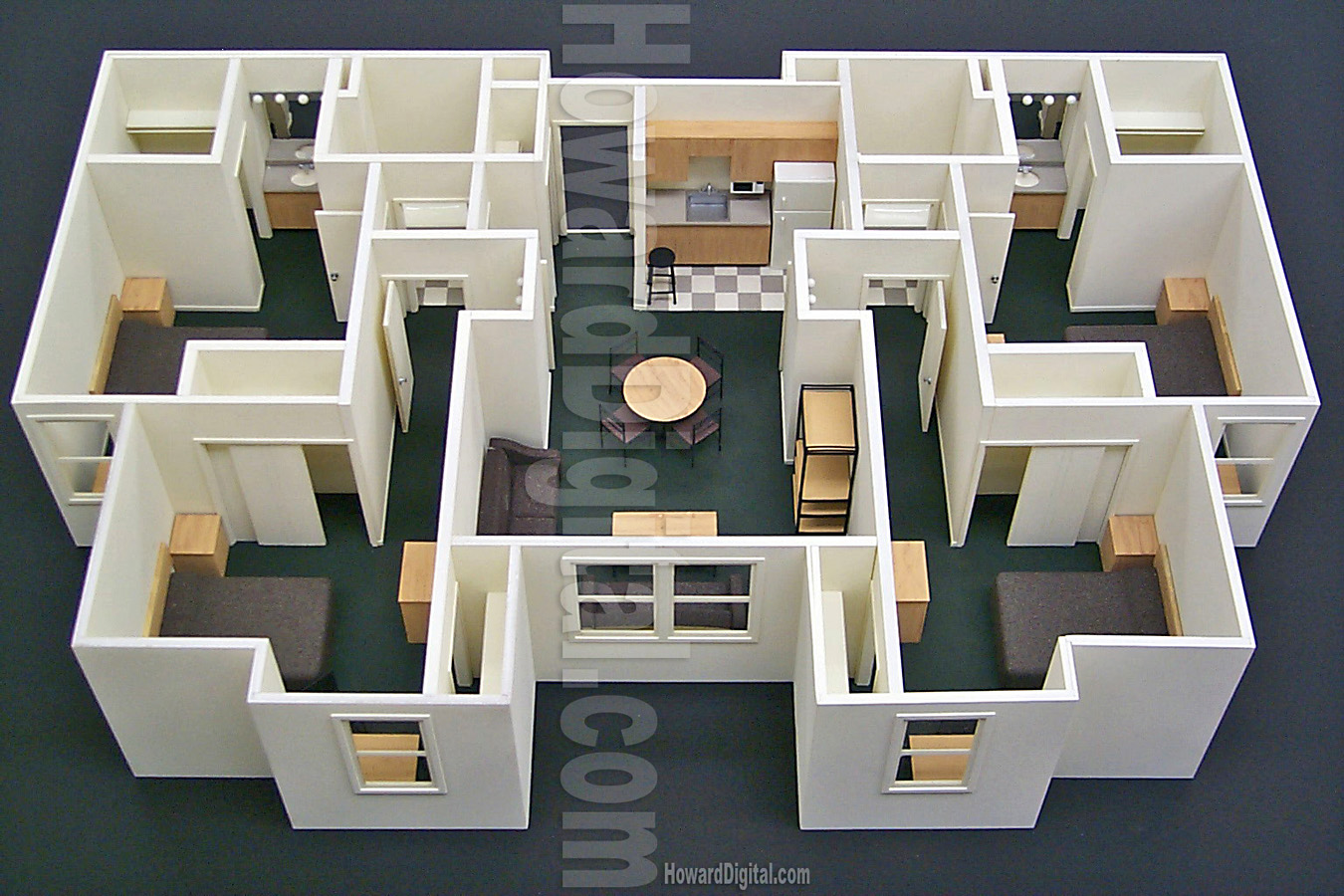 Interior Scale Model Howard Architectural Models 
