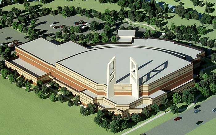 Howard Architectural Models Greater Grace Temple Model