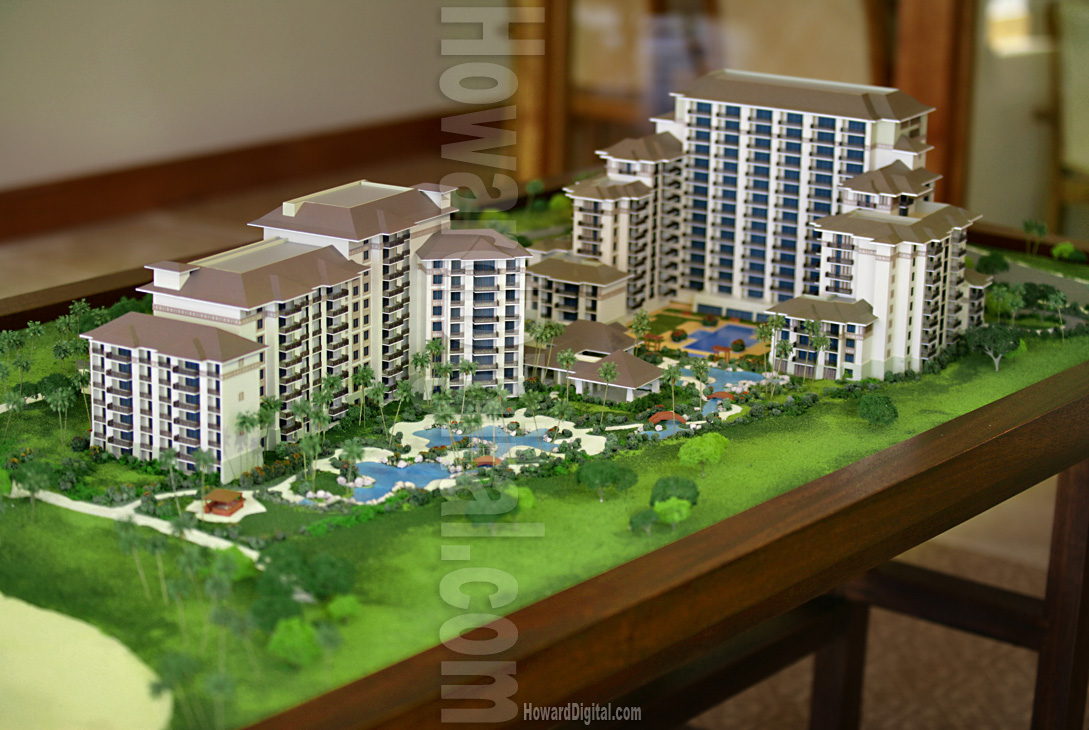 Scale Models Beach Villas at Ko Olina Architectural Model