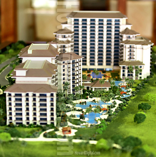 Beach Villas at Ko Olina Architectural Model