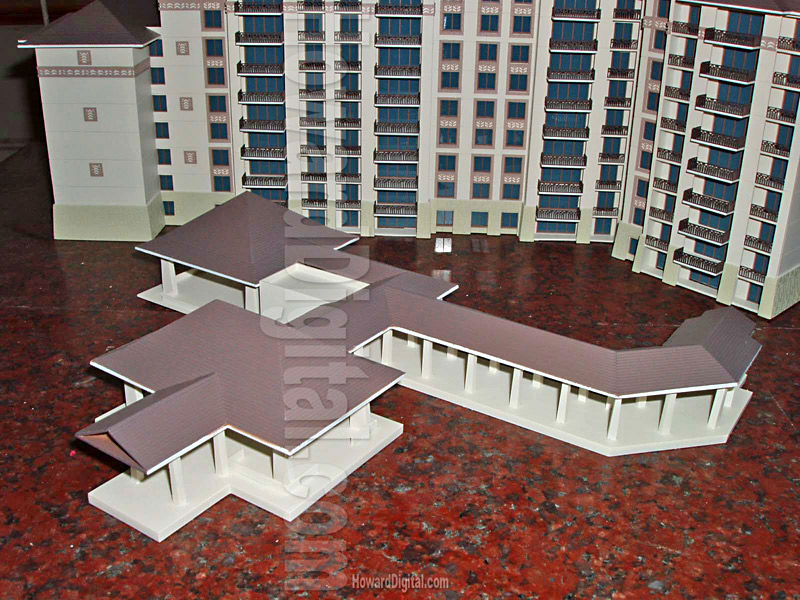 Hawaii luxury Vacation Villa Architectural Model