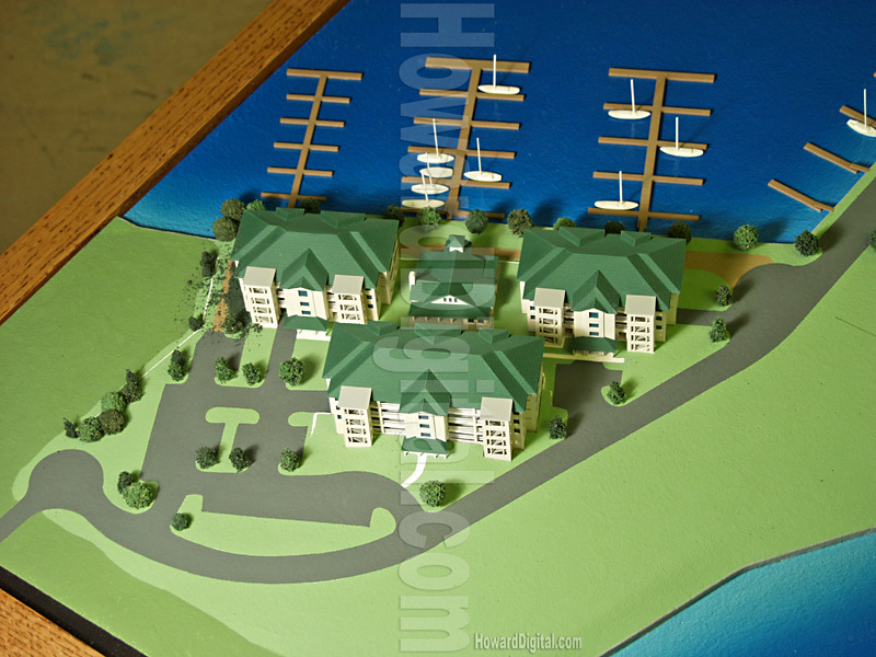 Marina Real Estate, Howard Architectural Models, Architectural Model