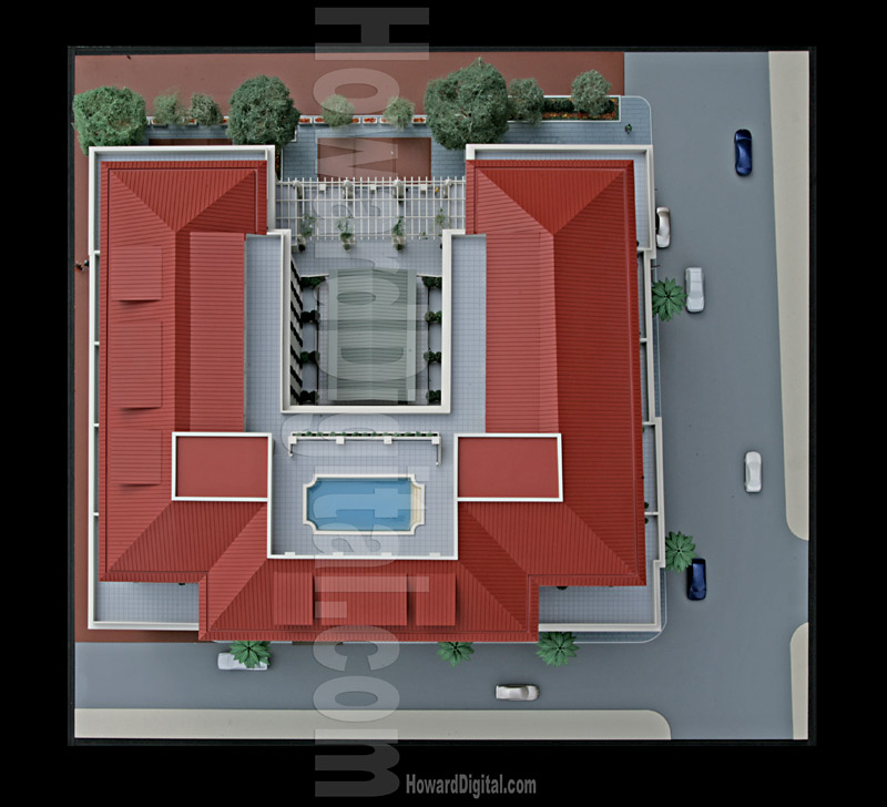 SC Hotel - Howard Architectural Models Architectural Model