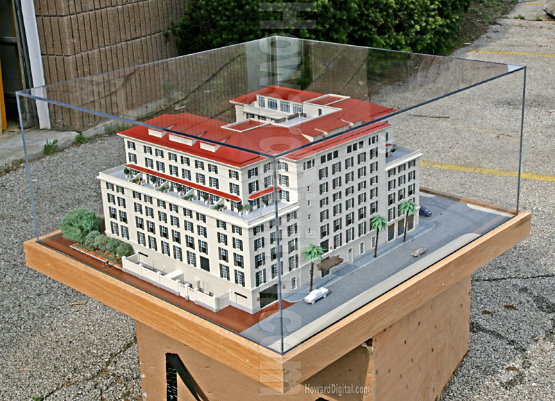 South Carolina Hotel - Howard Architectural Models Architectural Model