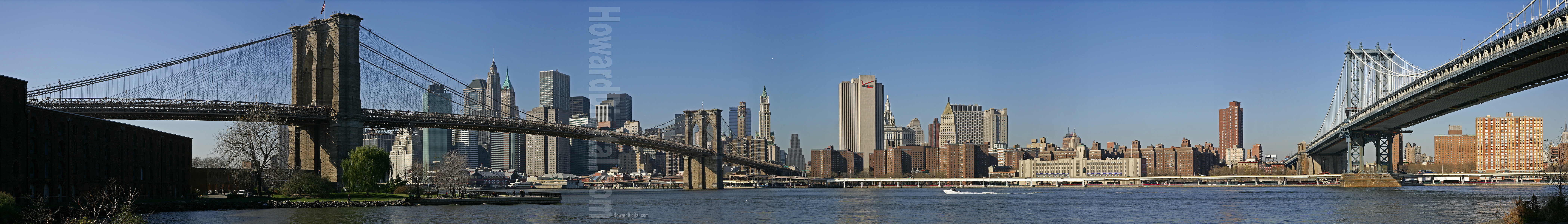 Brooklyn Bridge Panoramic Panoramas Photography Nyc Howard Digital Photographer
