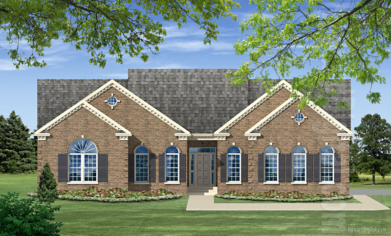 House Illustrations - Home Renderings - Anderson SC